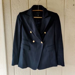Rag & Bone Wool Navy Blazer